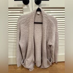 Barefoot Dreams Plush Open-Front Cardigan- Excellent!